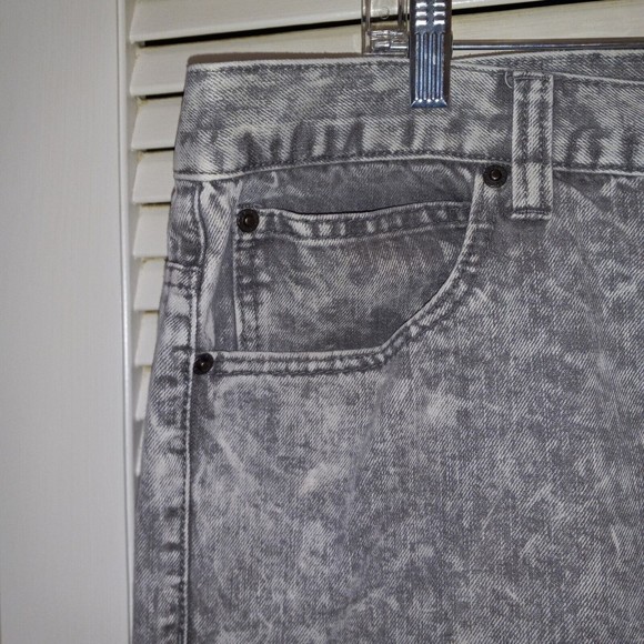 Eight 732 Jeans 8732 Tag Size 42X34 (Measures 42X31) Acid Wash Gray Denim - Picture 7 of 16